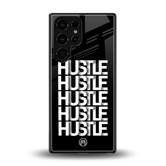 hustle back phone cover | glass case for samsung galaxy s25 ultra