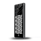 hustle back phone cover | glass case for samsung galaxy s25 ultra