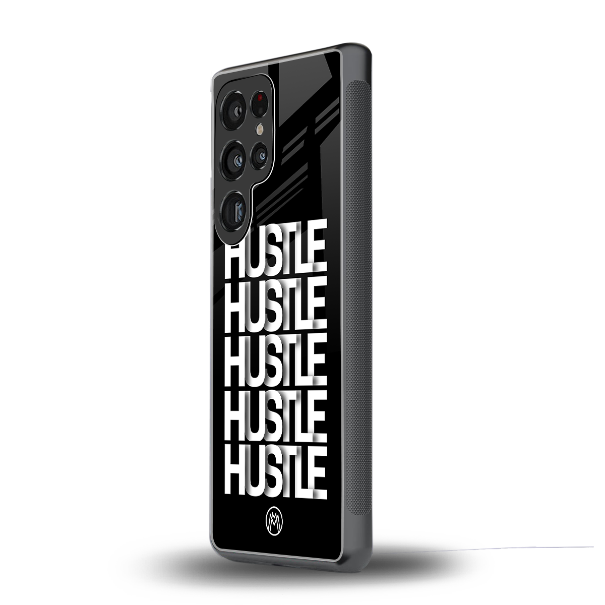 hustle back phone cover | glass case for samsung galaxy s25 ultra