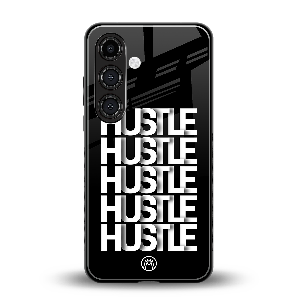 hustle back phone cover | glass case for samsung galaxy s24 plus