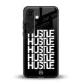 hustle back phone cover | glass case for samsung galaxy s23 plus