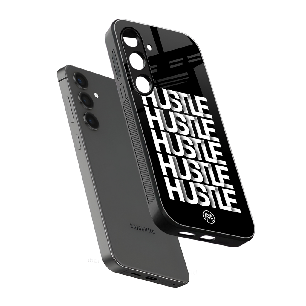 hustle back phone cover | glass case for samsung galaxy s23 plus