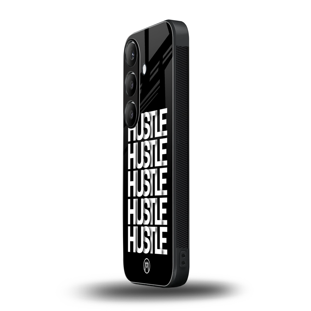 hustle back phone cover | glass case for samsung galaxy s23 plus