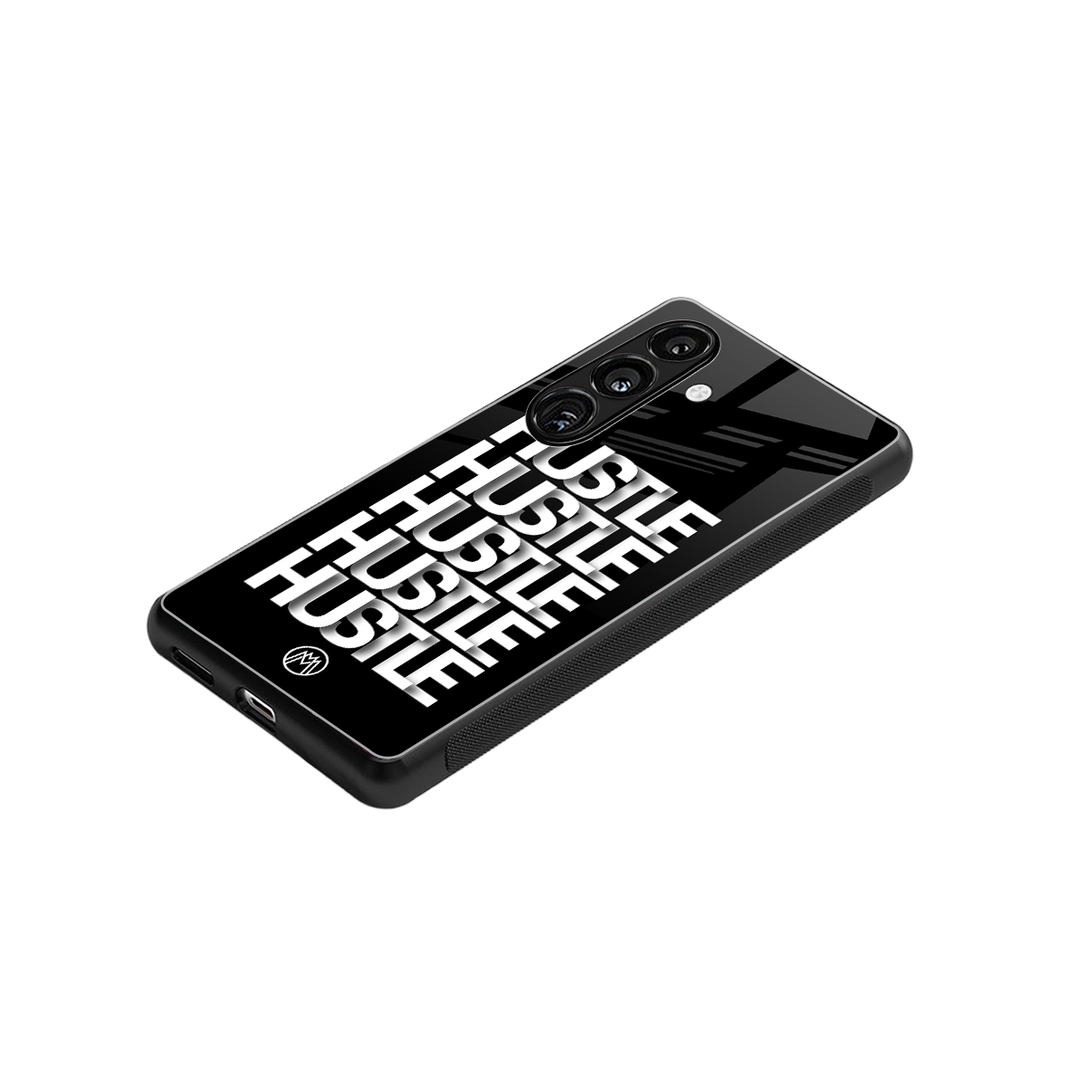 hustle back phone cover | glass case for samsung galaxy s24 fe