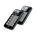 Protective Glass Back Phone Case Compatible with iPhone, Samsung, OnePlus, Pixel & More