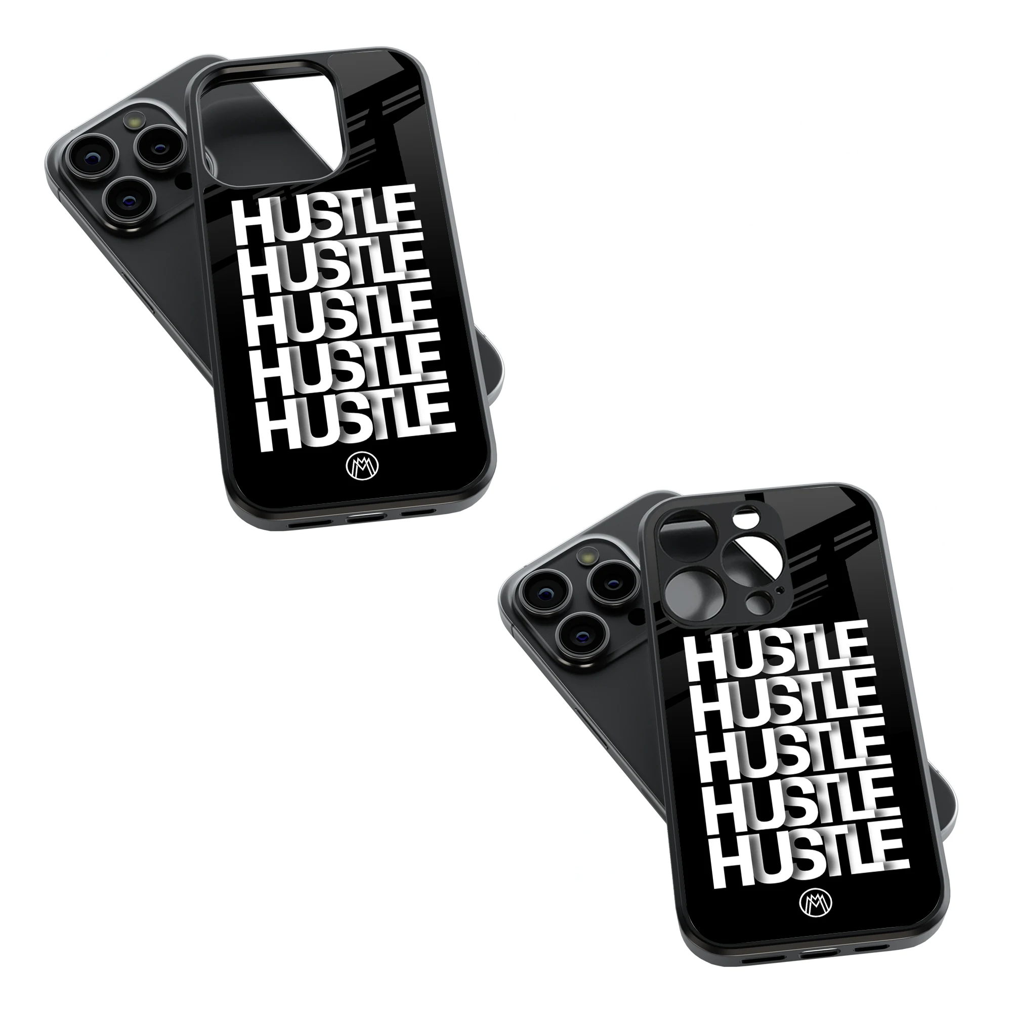 Trendy Glass Back Mobile Case for iPhone, Samsung, Redmi, OnePlus, Google Pixel, Motorola