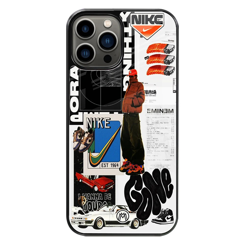 Premium Glass Back Mobile Phone Cover for iPhone, Samsung, OnePlus, Google Pixel, Redmi, Oppo, Vivo & Realme