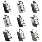 Durable Glass Back Mobile Case for iPhone, Samsung, OnePlus, Google Pixel, Redmi, Vivo, Oppo