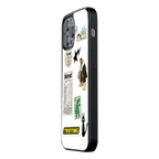 Slim Glass Back Phone Case for Multiple Brands iPhone, Samsung, Redmi, OnePlus, Oppo, Vivo