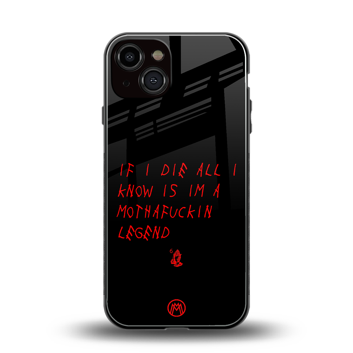 i am a legend back phone cover | glass case for iphone 13