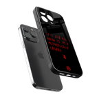 i am a legend back phone cover | glass case for iphone 16 pro max