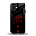 i am a legend back phone cover | glass case for iphone 16