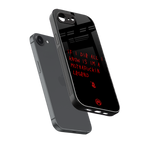 i am a legend back phone cover | glass case for iphone 16e