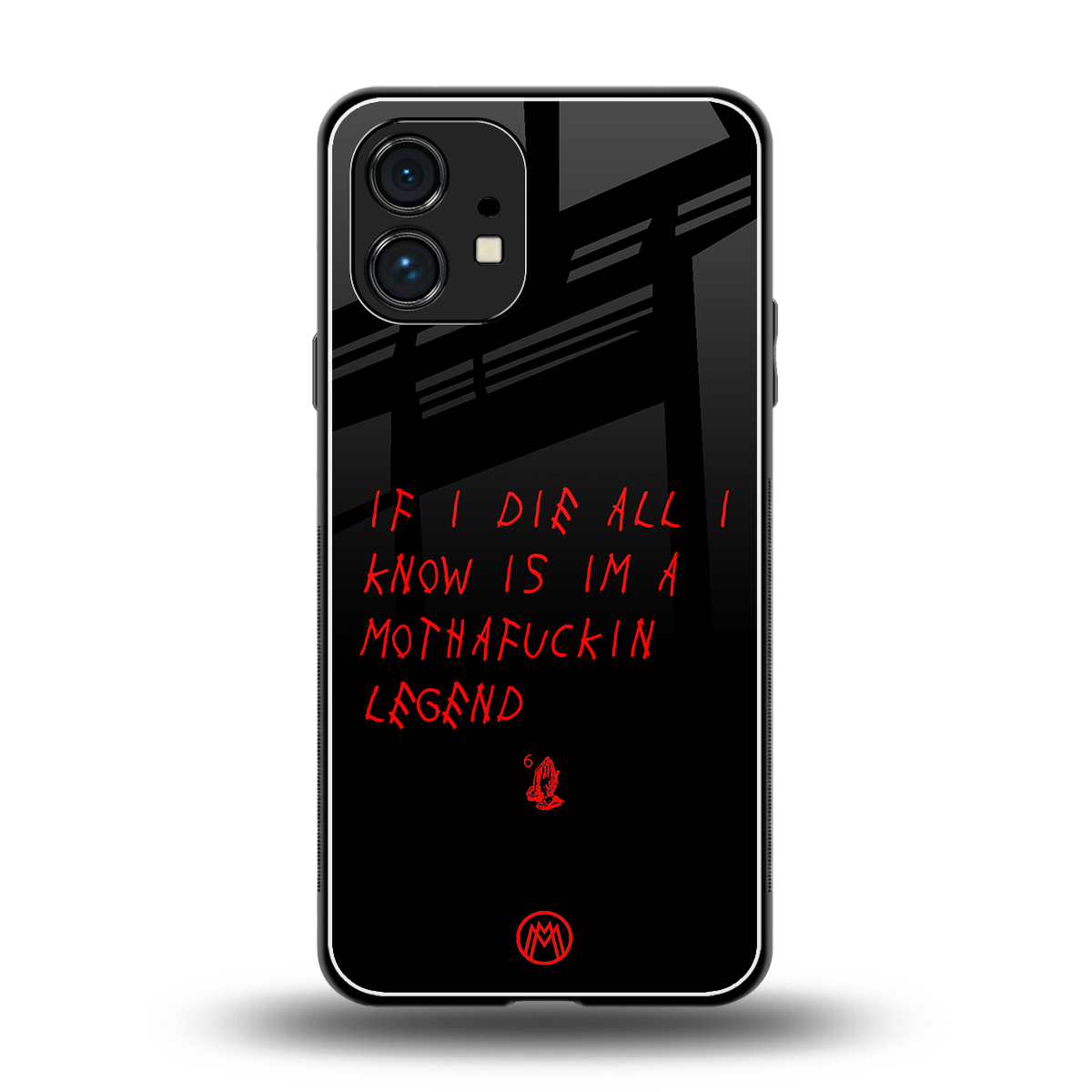 i am a legend back phone cover | glass case for nothing phone 1