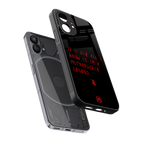 i am a legend back phone cover | glass case for nothing phone 1