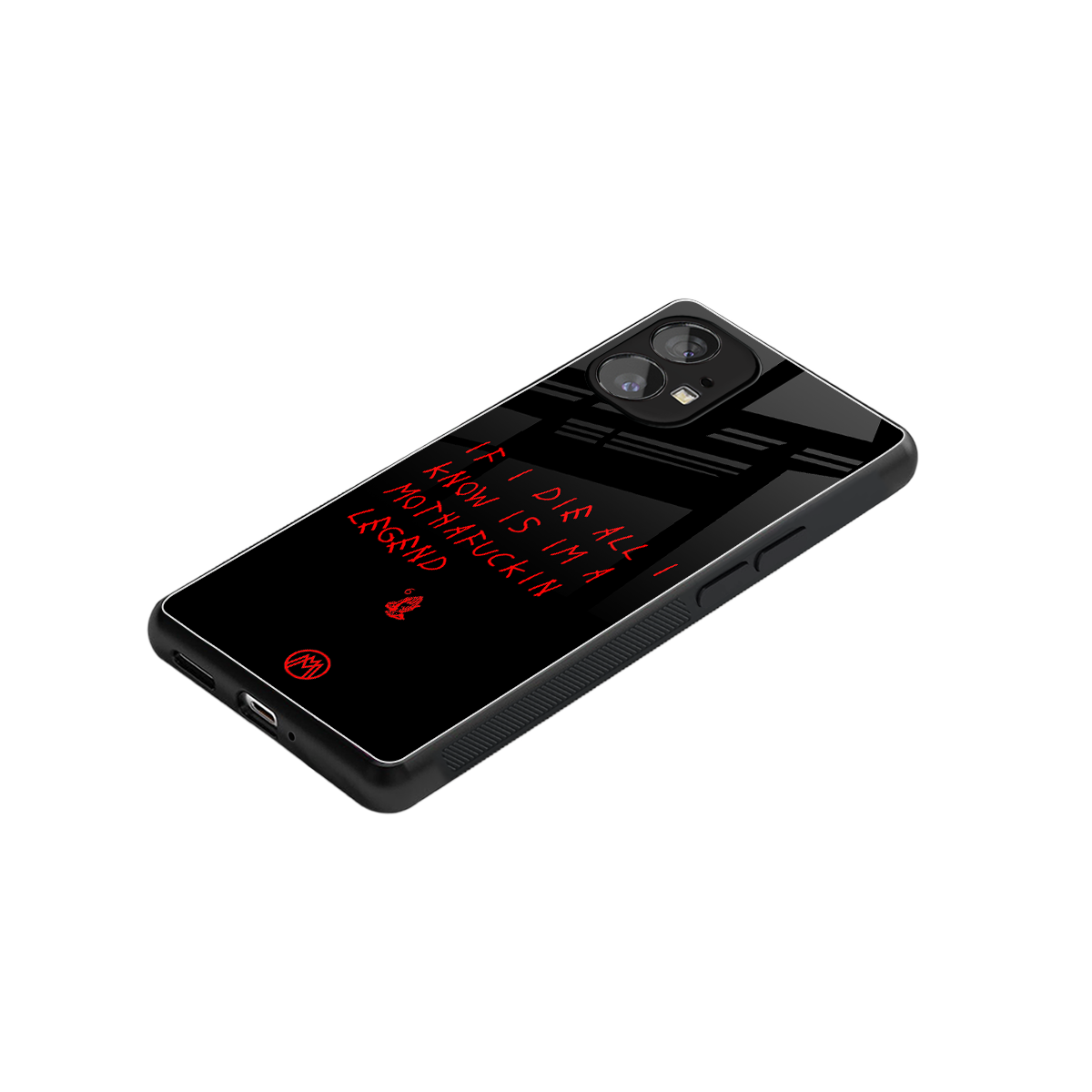 i am a legend back phone cover | glass case for nothing phone 1