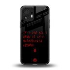 i am a legend back phone cover | glass case for nothing phone 2