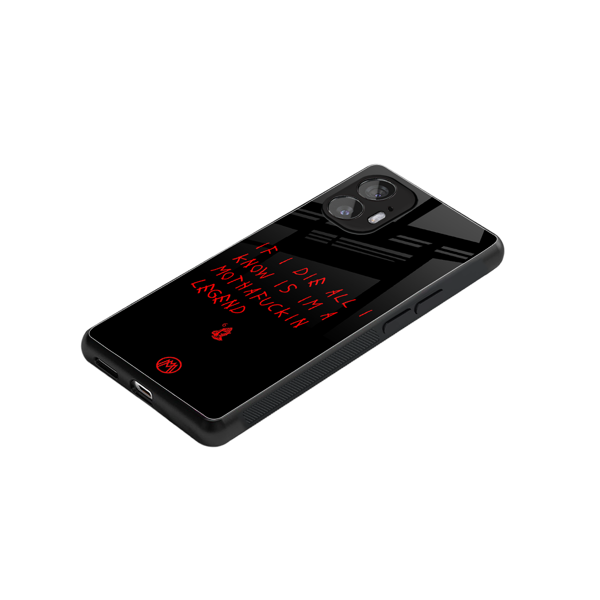 i am a legend back phone cover | glass case for nothing phone 2