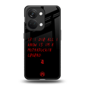 i am a legend back phone cover | glass case for oneplus nord 3