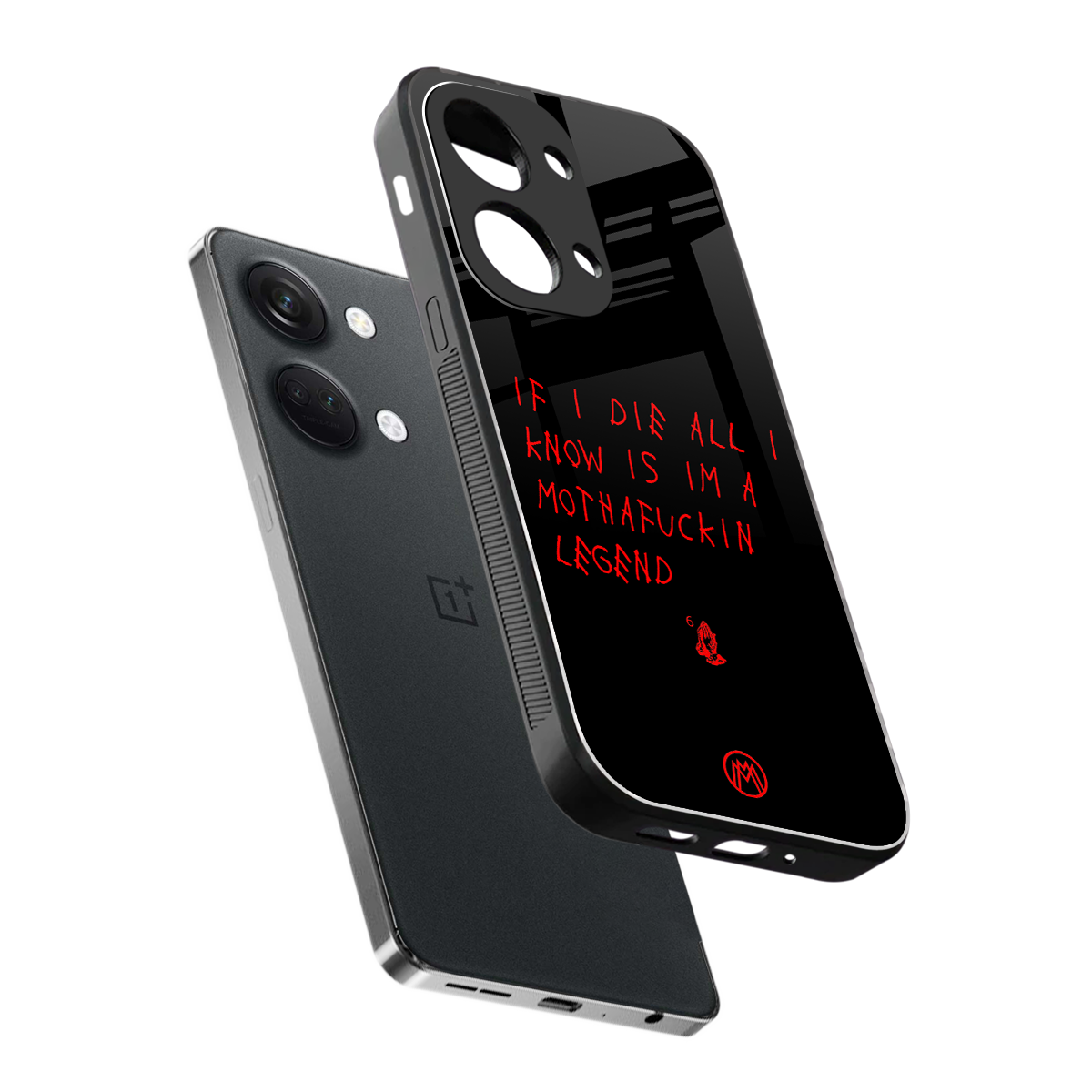 i am a legend back phone cover | glass case for oneplus nord 3