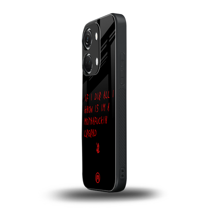i am a legend back phone cover | glass case for oneplus nord 3