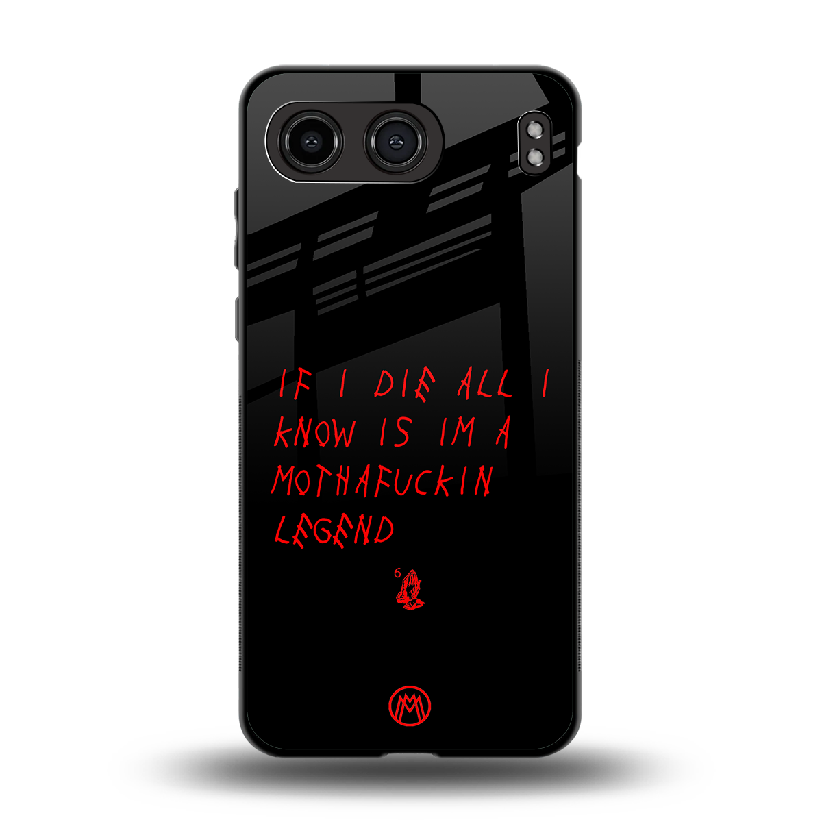 i am a legend back phone cover | glass case for oneplus nord 4