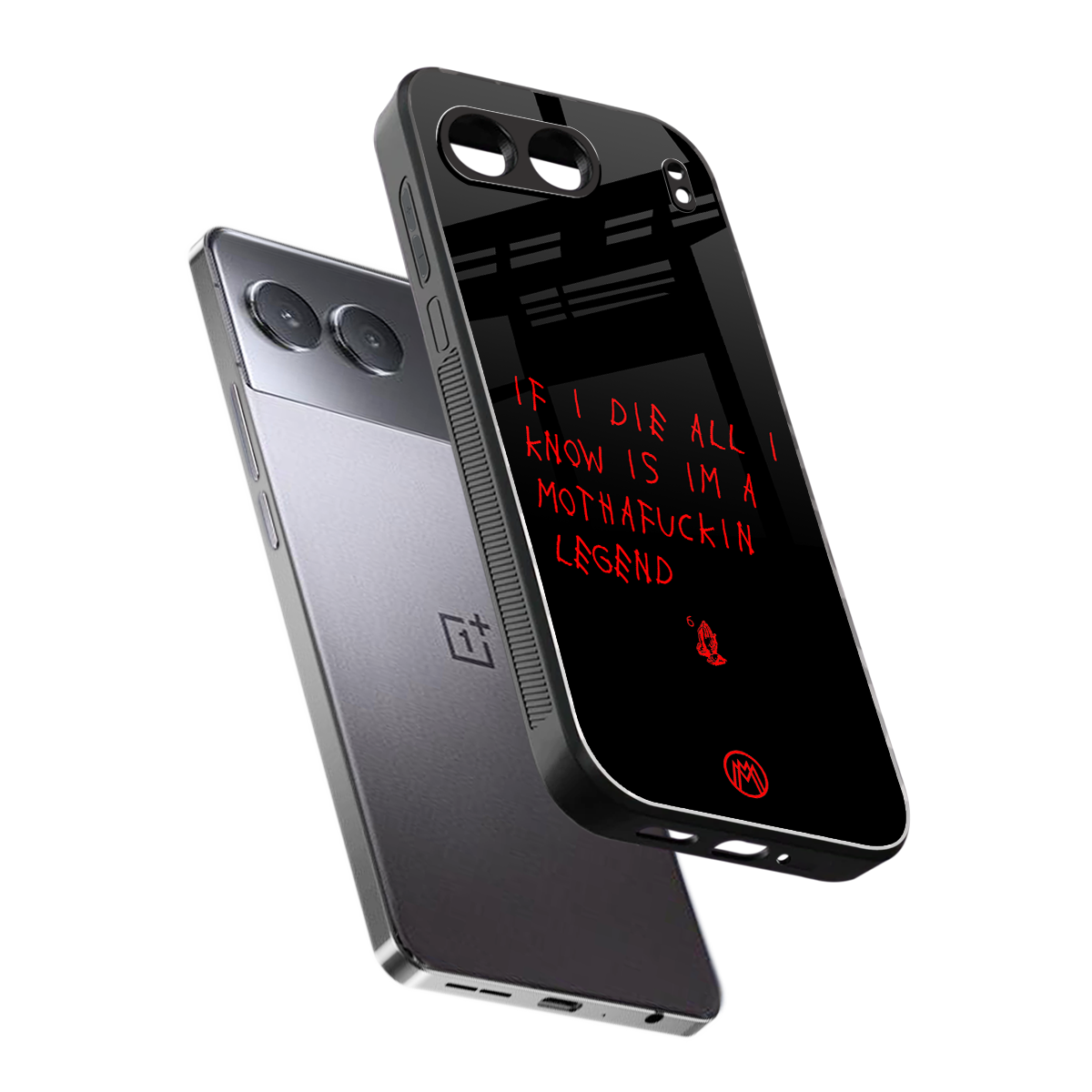 i am a legend back phone cover | glass case for oneplus nord 4