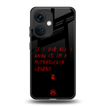 i am a legend back phone cover | glass case for oneplus nord ce 3