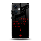 i am a legend back phone cover | glass case for oneplus nord ce 3