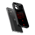 i am a legend back phone cover | glass case for oneplus nord ce 3