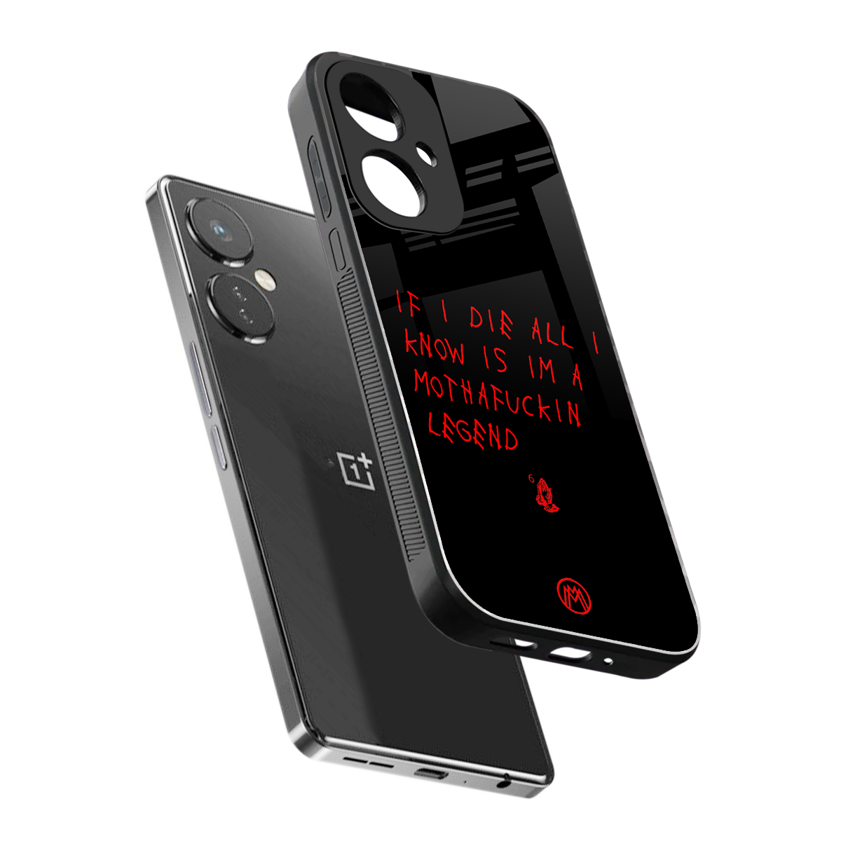 i am a legend back phone cover | glass case for oneplus nord ce 3