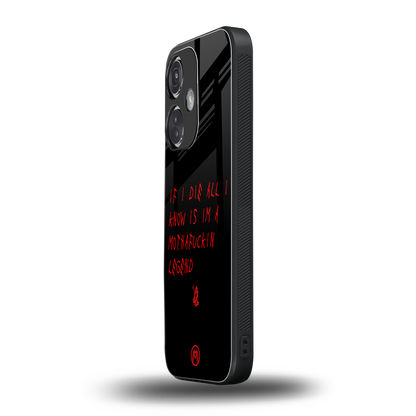 i am a legend back phone cover | glass case for oneplus nord ce 3