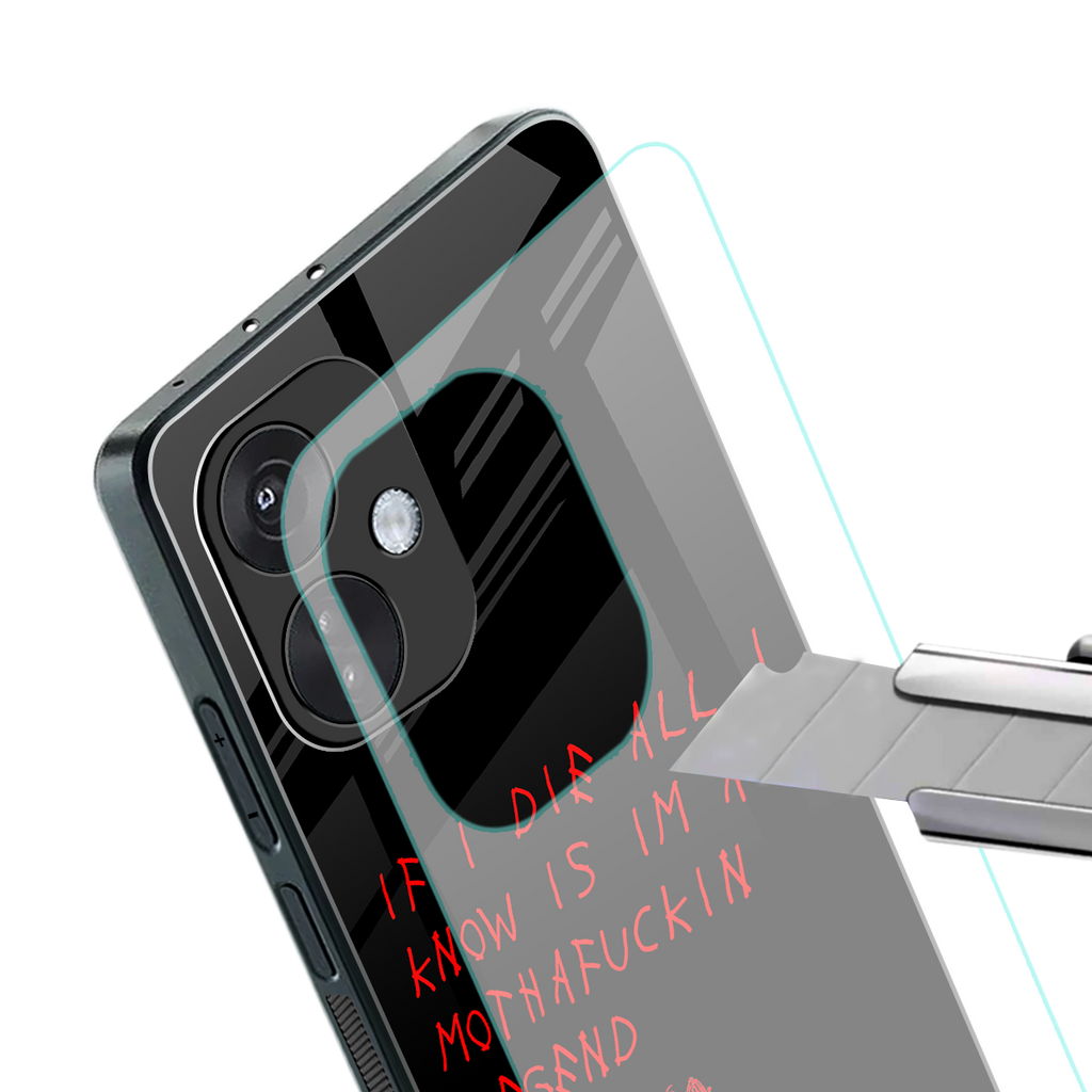 i am a legend back phone cover | glass case for oneplus nord ce 3