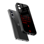 i am a legend back phone cover | glass case for oneplus nord ce 4 lite