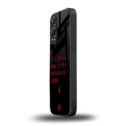 i am a legend back phone cover | glass case for oneplus nord ce 4 lite