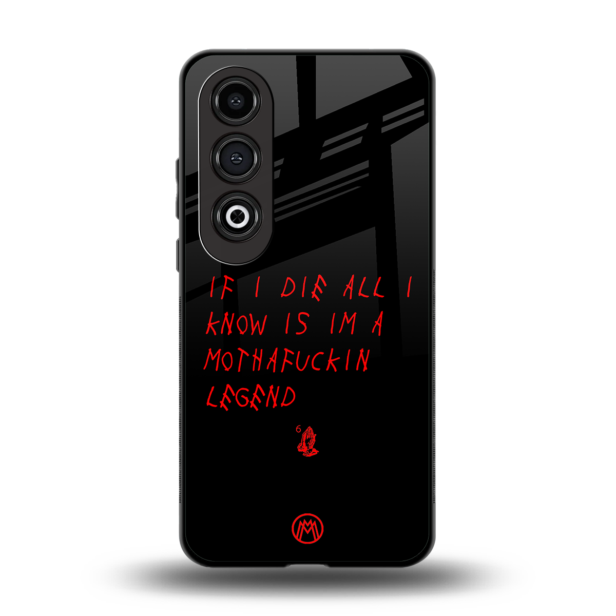 i am a legend back phone cover | glass case for oneplus nord ce 4