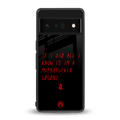 i am a legend back phone cover | glass case for google pixel 6 pro