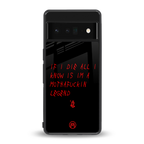 i am a legend back phone cover | glass case for google pixel 6 pro