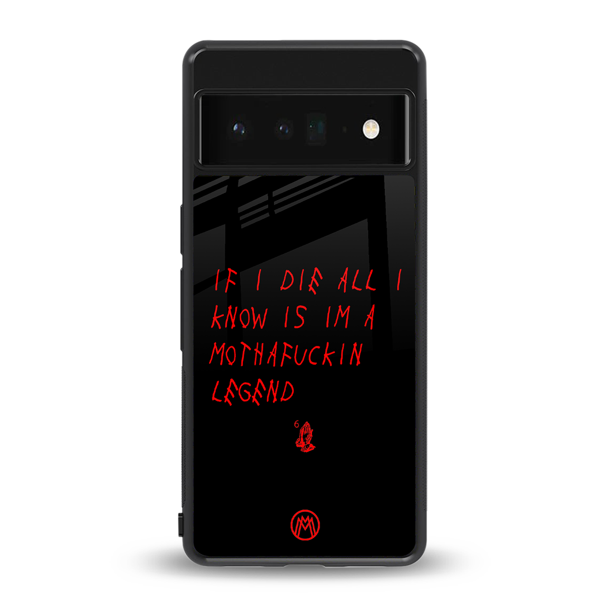 i am a legend back phone cover | glass case for google pixel 6 pro
