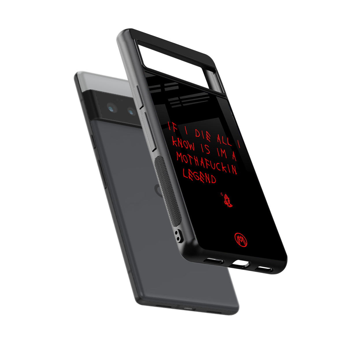i am a legend back phone cover | glass case for google pixel 6 pro
