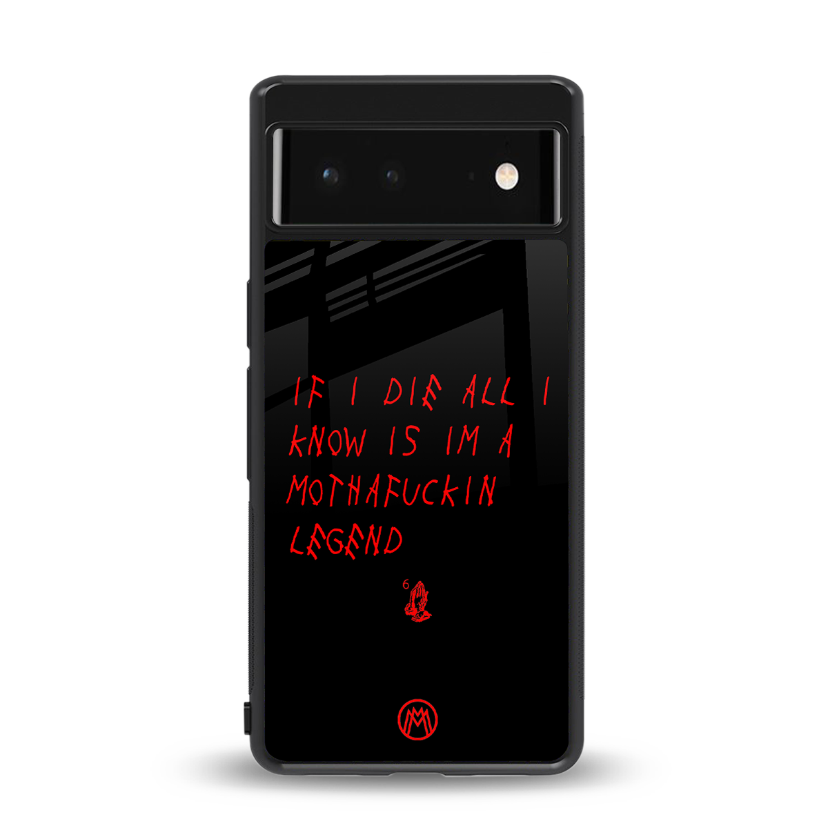 i am a legend back phone cover | glass case for google pixel 6