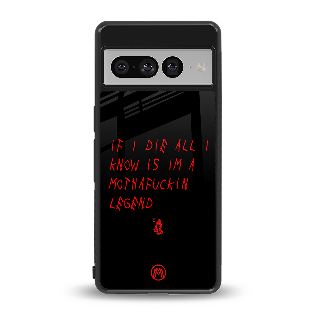 i am a legend back phone cover | glass case for google pixel 7 pro