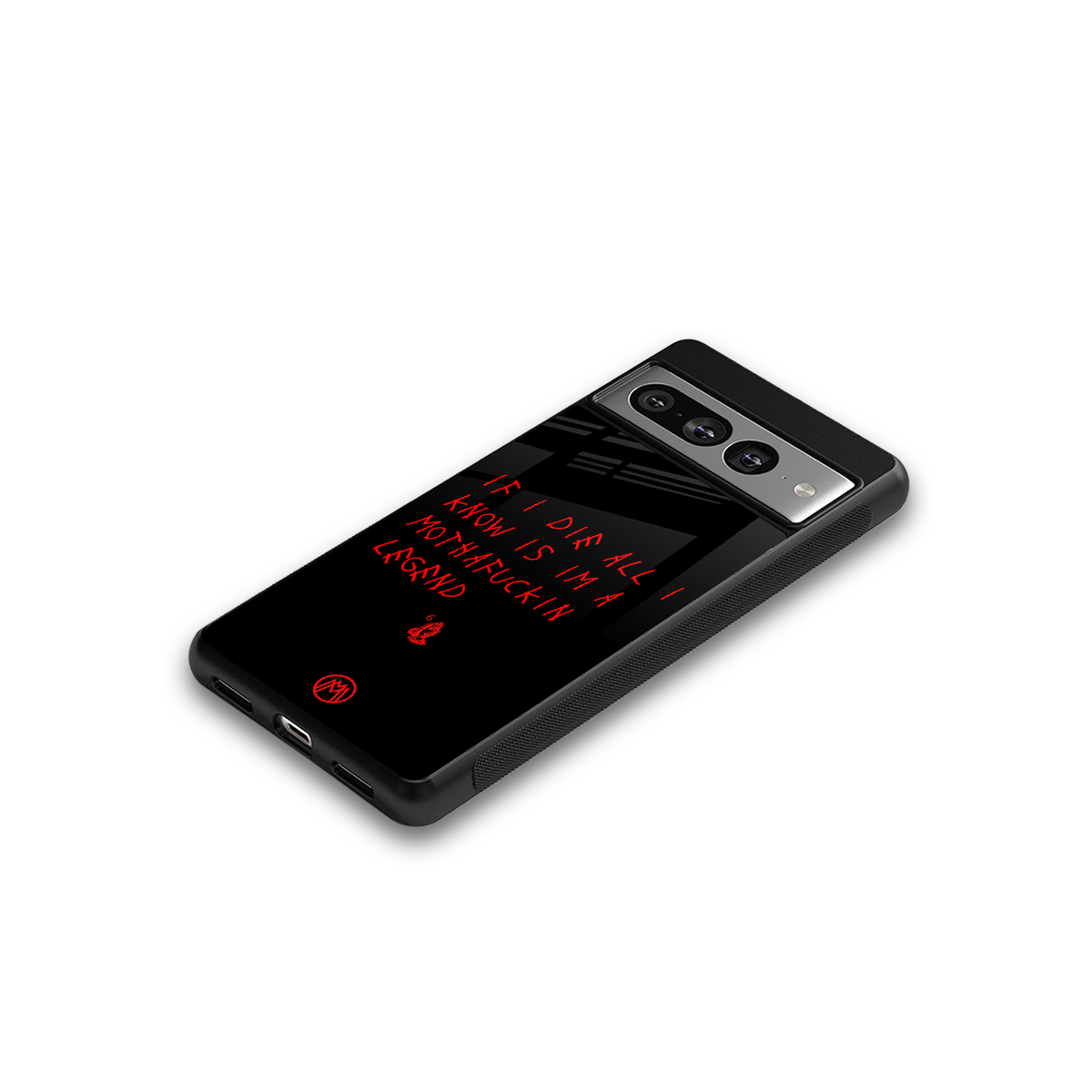 i am a legend back phone cover | glass case for google pixel 7 pro