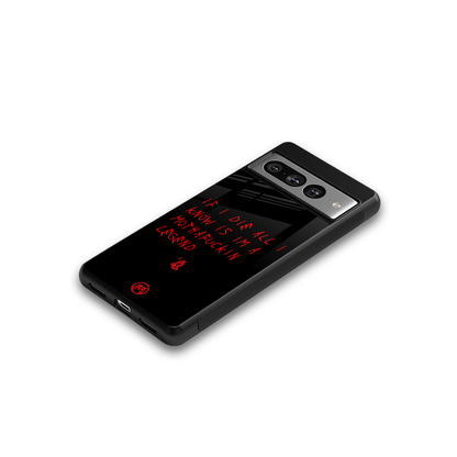 i am a legend back phone cover | glass case for google pixel 7 pro
