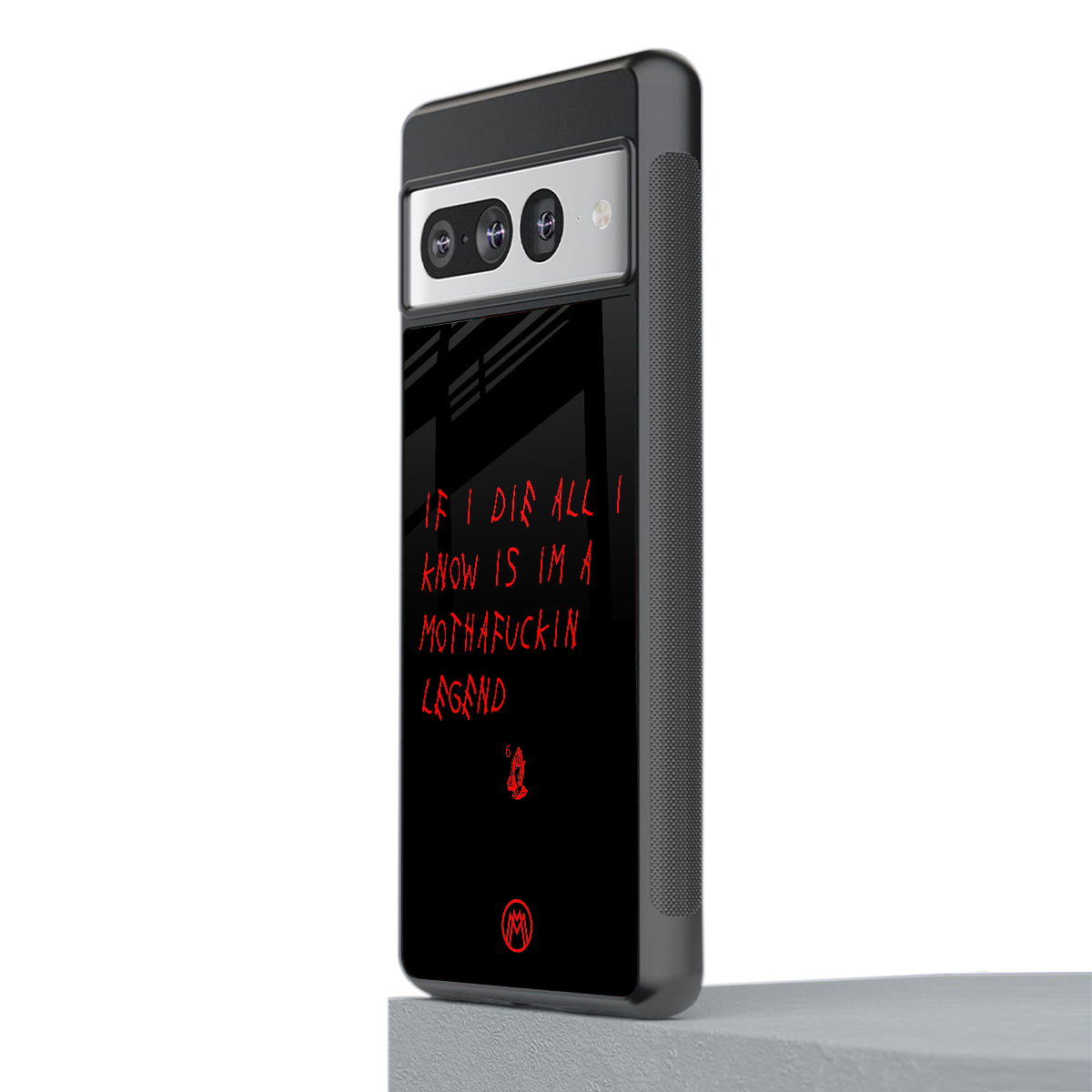 i am a legend back phone cover | glass case for google pixel 7 pro