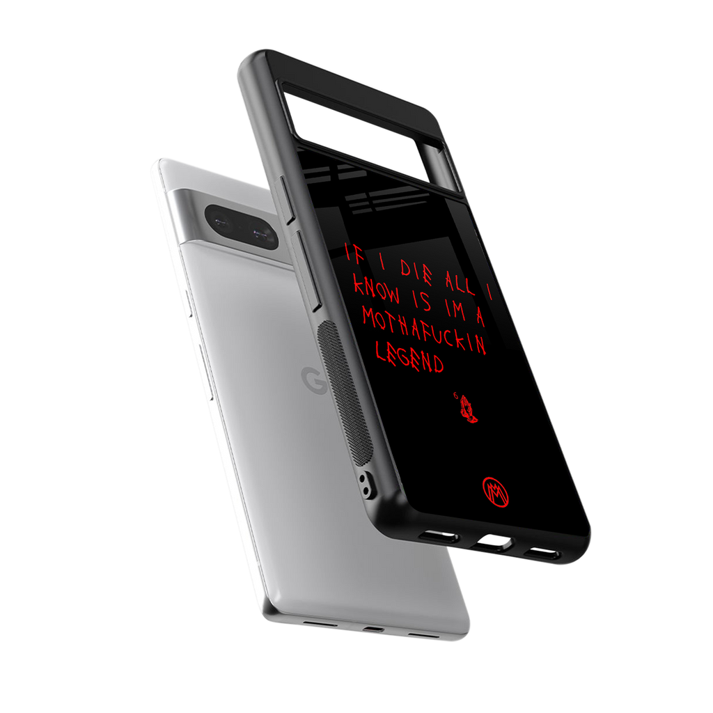 i am a legend back phone cover | glass case for Google Pixel 7