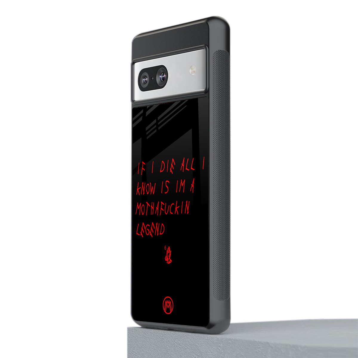i am a legend back phone cover | glass case for Google Pixel 7
