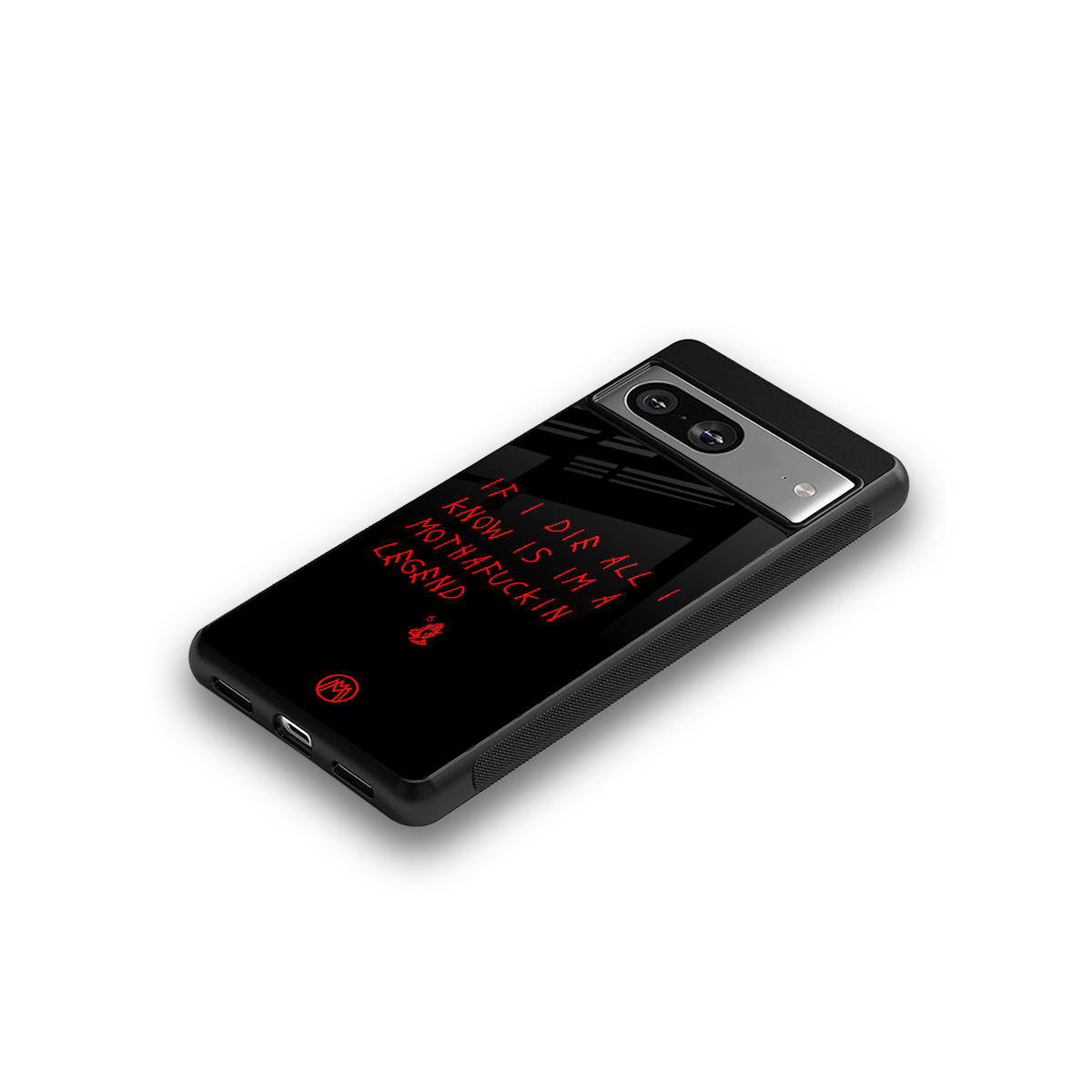 i am a legend back phone cover | glass case for Google Pixel 8