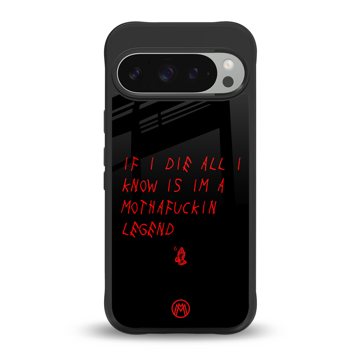 i am a legend back phone cover | glass case for google pixel 9 pro xl
