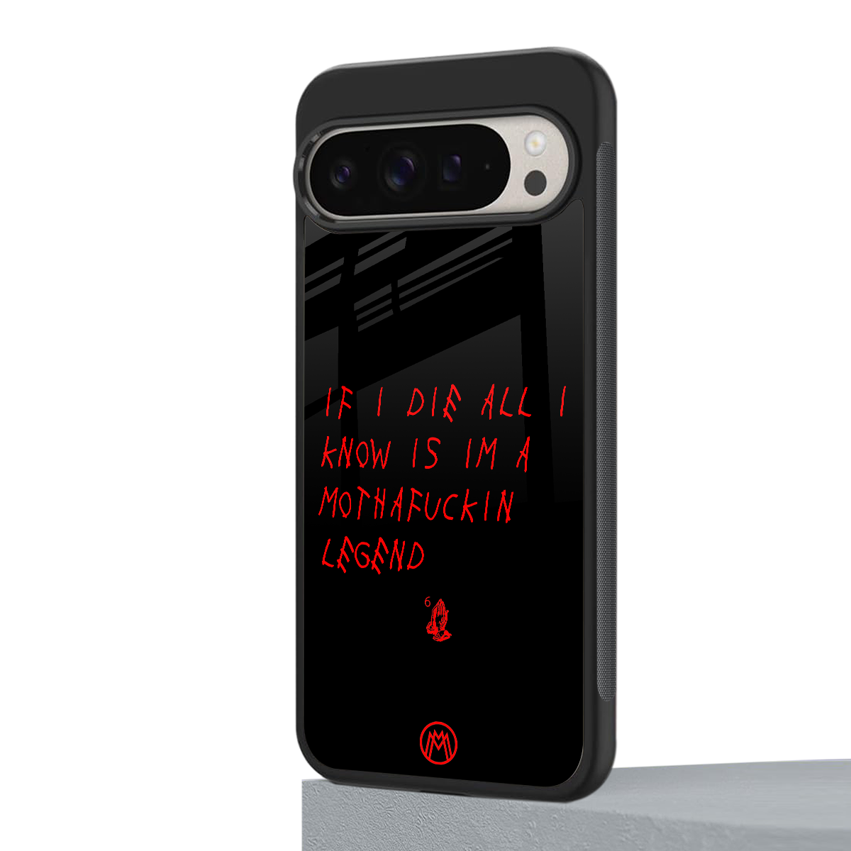 i am a legend back phone cover | glass case for google pixel 9 pro xl